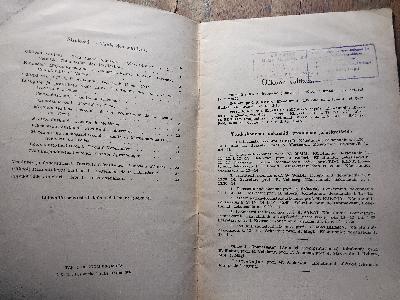 Eesti vabariigi tartu ülikooli Loengute ja Praktiliste Tööde Kava  1937. Aasta II Poolaastal    (Vorlesungs- und Praktikumsplan der Universität Tartu, Republik Estland, Erstes Semester 1937) - Front Cover