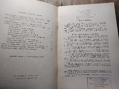 Eesti vabariigi tartu ülikooli Loengute ja Praktiliste Tööde Kava  1938. Aasta II Poolaastal    (Vorlesungs- und Praktikumsplan der Universität Tartu, Republik Estland, Erstes Semester 1938) - Front Cover