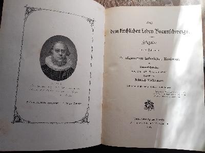 Aus dem kirchlichen Leben Braunschweigs  Festgabe für die Teilnehmer der IX. allgemeinen lutherischen Konferenz in Braunschweig, am 23. - 26. August 1898. - Front Cover