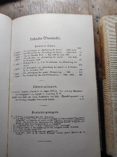 Leben und Briefe von Charles Darwin: mit einem seine Autobiographie enthaltenden Capitel  - Front Cover
