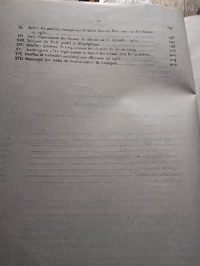 Rapport a La Societe des Nations sur La Situation de la Syrie et du Liban  (Annee 1930) - Front Cover