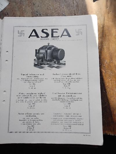 Allmänna Svenska Elektriska Aktiebolaget  ASEA - Front Cover