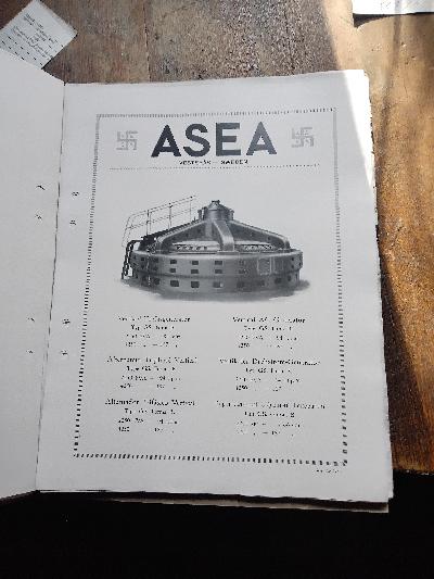 Allmänna Svenska Elektriska Aktiebolaget  ASEA - Front Cover
