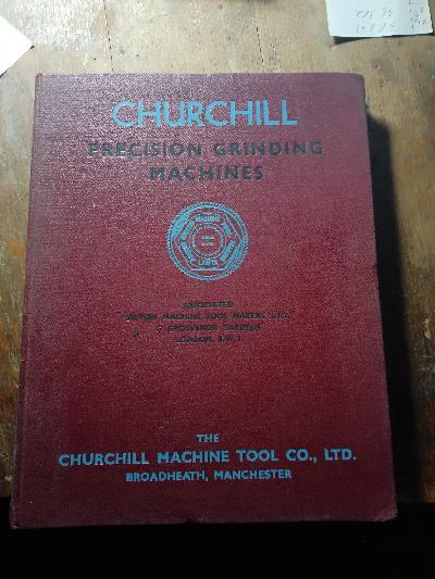 Churchill Precision Grinding Machines - Front Cover