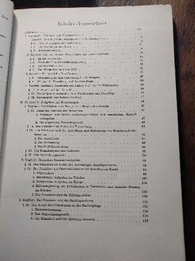 Die staatsrechtliche Stellung des Präsidenten der Vereinigten Staaten von Amerika - Front Cover