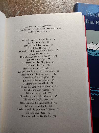 Märchenbriefe  Das Fabelland des Eises  Till und Hodscha - Front Cover