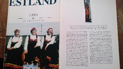 Estland Frei & Unabhängig - Front Cover