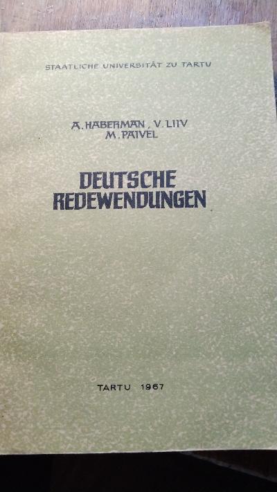 Deutsche Redewendungen - Front Cover