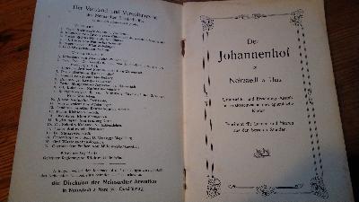 Der Johannenhof zu Neinstedt a. Harz - Front Cover