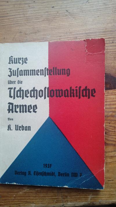 Kurze Zusammenstellung über die Tschechoslowakische Armee - Front Cover