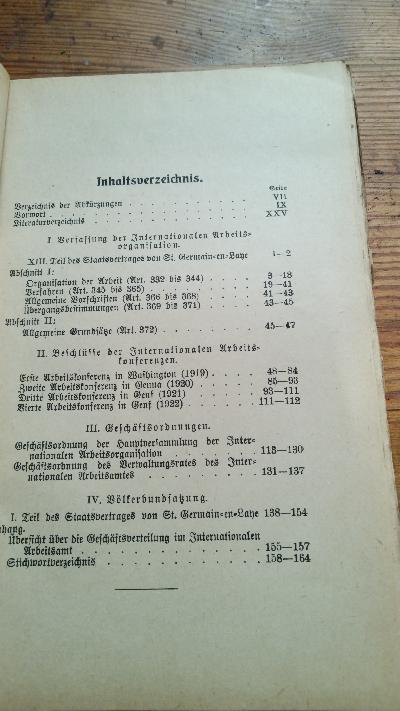 Die Internationale Arbeitsorganisation - Front Cover