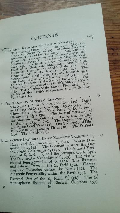 The Earth sMagnetism - Front Cover