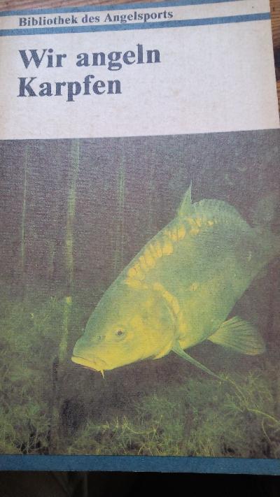 Wir angeln Karpfen - Front Cover