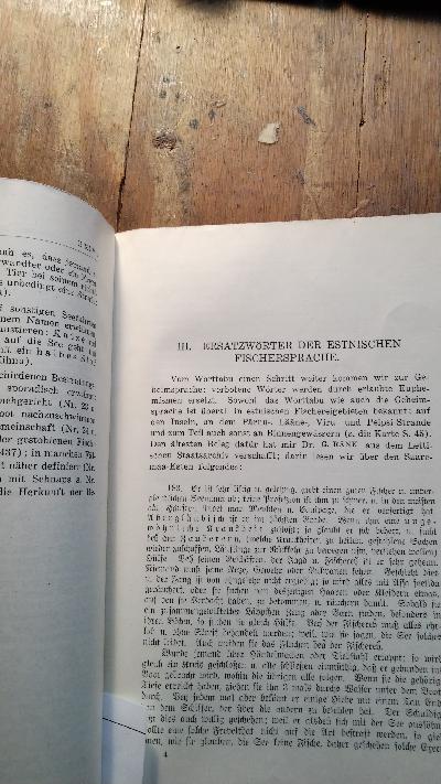 Gedanken- , Tat- und Worttabu bei den estnischen Fischern - Front Cover