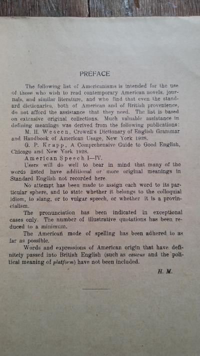A Glossary of Americanisms - Front Cover