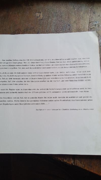 Der Sieg im Osten  Ein Bericht vom Kampf des deutschen Volksheeres in Polen   Mit einem militärpolitischen Beitrag von Oberst Rudolf Ritter von Xylander - Front Cover