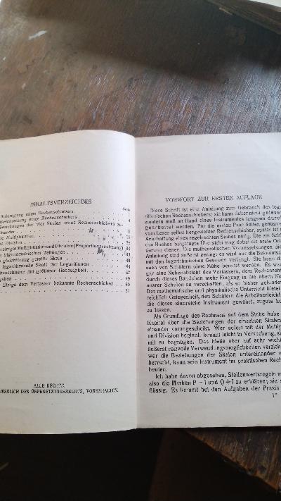 Theorie und Praxis des logarithmischen Rechenschiebers - Front Cover