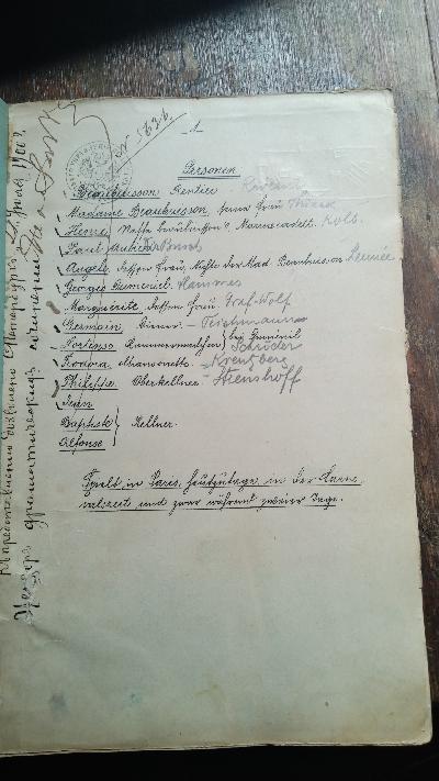 Der Opernball  Operette in 3 Acten  (nach dem Lustspiele: 