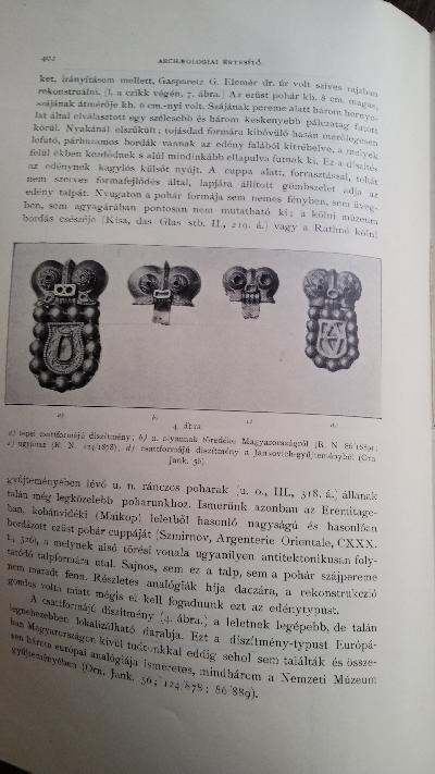 Archaeologiai Ertesitö  33. Kötet 5. SZ. - Front Cover