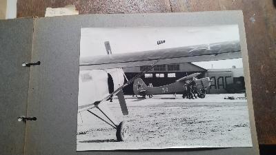 Fotoalbum und Dokumente eines lettischen Sportfliegers,  Voldemars Ante - Front Cover