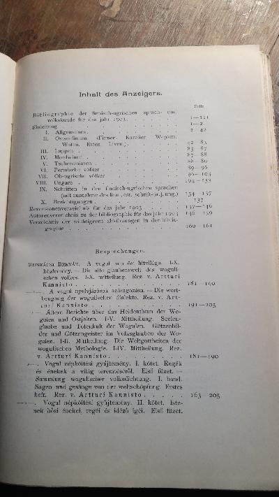 Finnisch - Ugrische Forschungen  Zeitschrift für finnisch - ugrische Sprach - und Volkskunde  Achter Band  Heft 1-3 - Front Cover