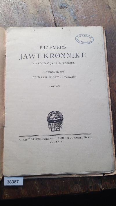 Pae Smeds Jawt - Kronnike - Front Cover