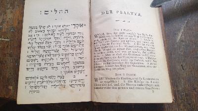 Der Psalter  oder   Die Psalmen Davids - Front Cover