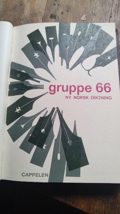 gruppe 66 Ny Norsk Diktning - Front Cover