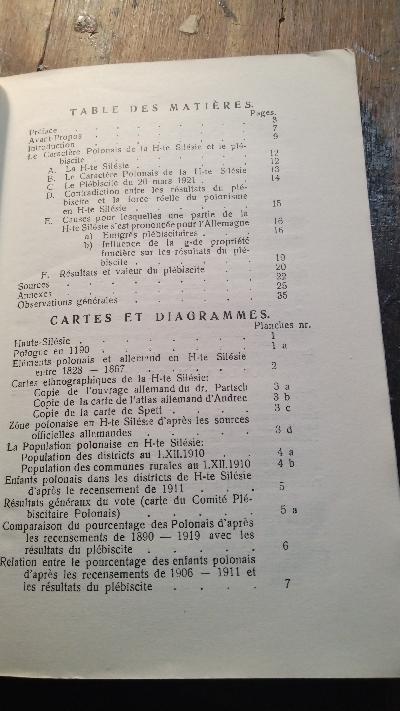 Le Caractère polonais de la Haute-Silésie d'après les statistiques officielles prussiennes et les résultats du plébiscite - Front Cover