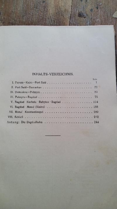Kairo - Bagdad - Konstantinopel. Wanderungen und Stimmungen - Front Cover