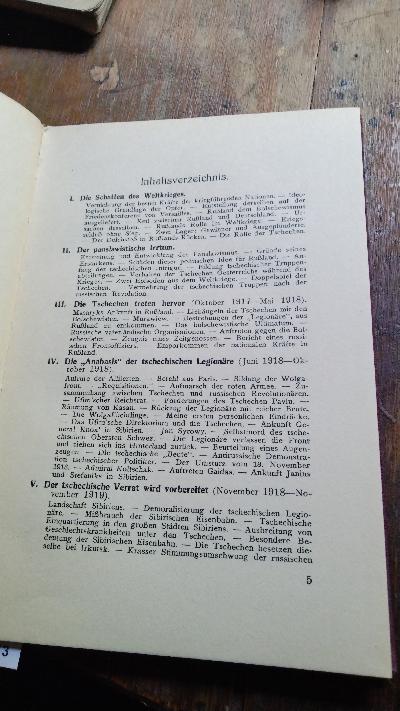 Die tschechischen Legionen in Sibirien - Front Cover