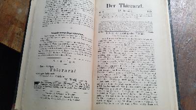 Der Thierarzt  Vierzehnter Jahrgang - Front Cover
