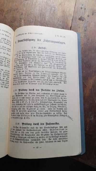 Vorschriften für den Stellwerkdienst   Ausgabe 1916 - Front Cover