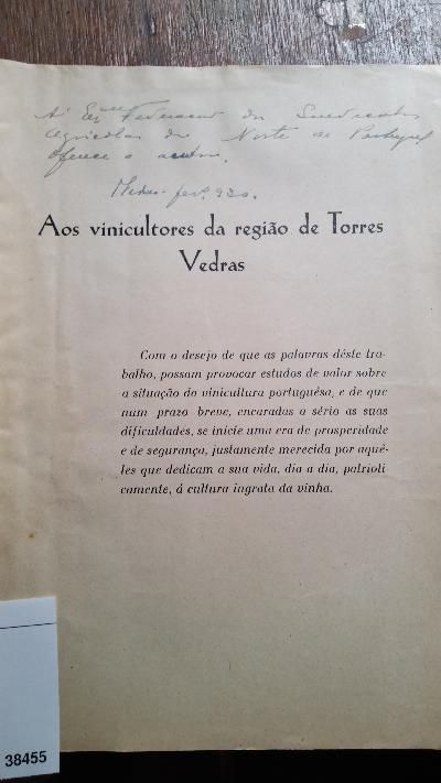Pensar dum vinicultor  Depois da Campanha do Trigo para evitar a saída do Ouro português, a Campanha do Vinho para aumentar a entrada do ouro estrangeiro - Front Cover