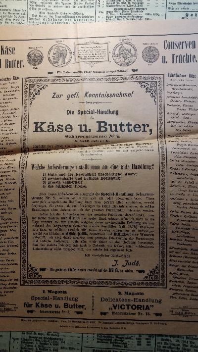 Düna - Zeitung  Elfter Jahrgang  Nr. 161 - 164 und 286 - Front Cover