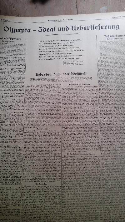 Frankfurter Zeitung   Nr. 331  bis Nr. 390   80. Jahrgang - Front Cover