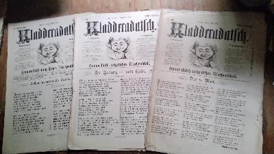Kladderadatsch. Humoristisch-satyrisches Wochenblatt  Nr. 21 - 23 und Nr. 42 - Front Cover