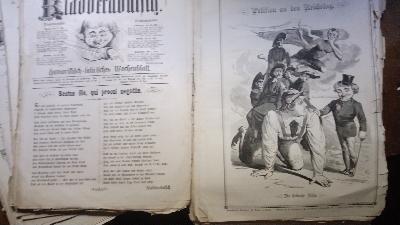 Kladderadatsch. Humoristisch-satyrisches Wochenblatt  Nr.1-3,6-32,34,36,37,39-50,56,59/60  - Front Cover