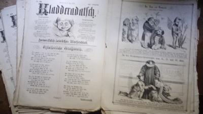Kladderadatsch. Humoristisch-satyrisches Wochenblatt  Nr.1-3,6-32,34,36,37,39-50,56,59/60  - Front Cover