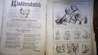 Kladderadatsch. Humoristisch-satyrisches Wochenblatt  Nr.1-3,6-32,34,36,37,39-50,56,59/60  - Front Cover