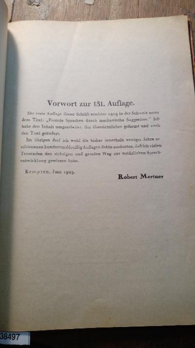 Die psychotechnische Methodik und ihre Grundlagen - Front Cover