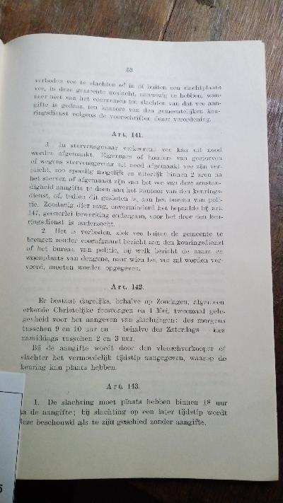 Algemeene Politie - Verordening 1910 voor de gemeente Zaandam - Front Cover
