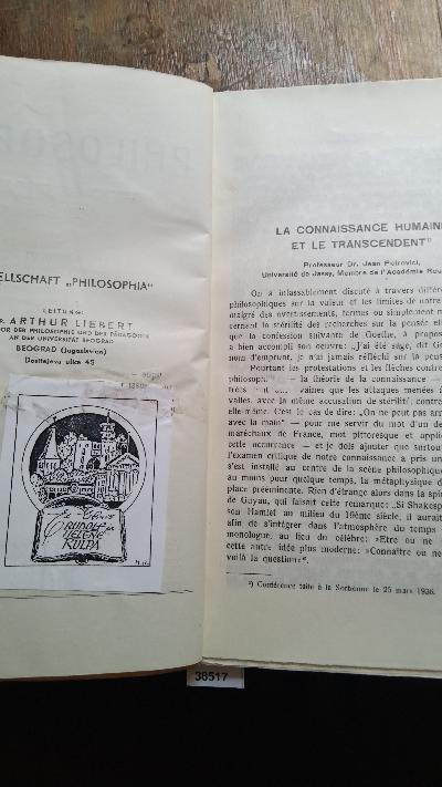 Philosophia   Philosophorum Nostri Temporis Vox Universa  Vol. 2 Fasc. 1 - 4 - Front Cover