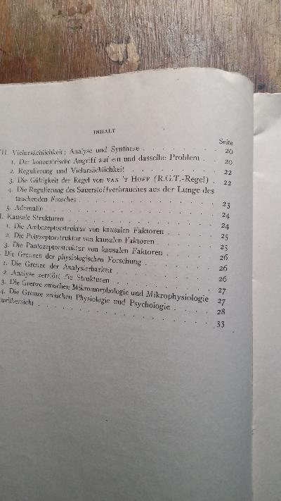 Die theoretischen Grundlagen der Tierphysiologie - Front Cover