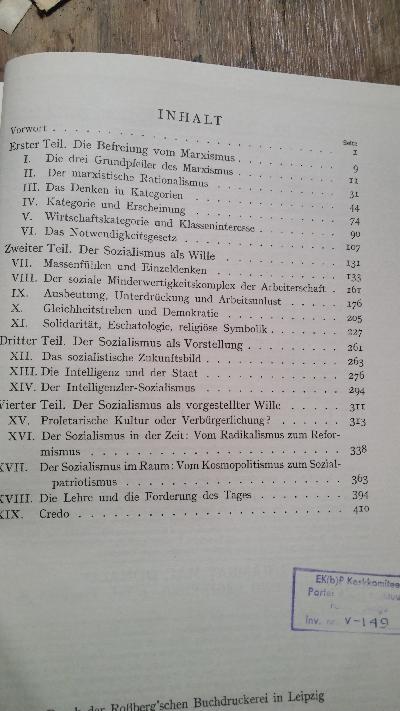 Zur Psychologie des Sozialismus - Front Cover