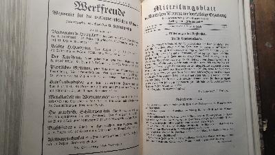 Die Arbeitsschule  Monatsschrift des Deutschen Vereins für werktätige Erziehung  44. Jahrgang - Front Cover