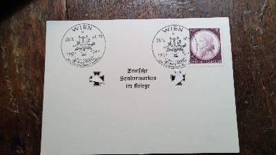 Deutsche+Sondermarken+im+Kriege+Postkarte+mit+6+%2B+4+Briefmarke+Wolfgang+Amadeus+Mozart