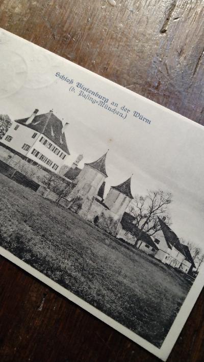 Postkarte Schloss Blutenburg an der Würm - Front Cover
