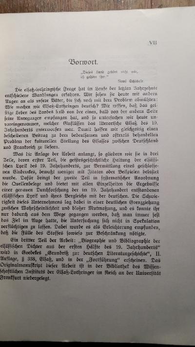 Die elsässische Lyrik des neunzehnten Jahrhunderts in ihrer Abhängigkeit von den literarischen Strömungen in Deutschland - Front Cover