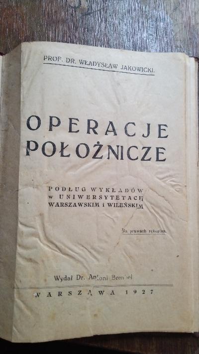 Operacje Poloznicze - Front Cover